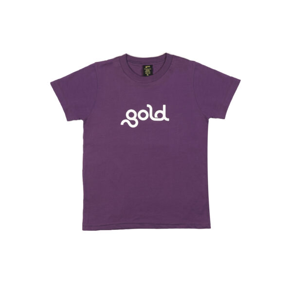 T-shirt Bambino Viola "Logone"