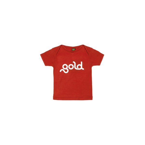 T-shirt Neonato Rossa "Logone"