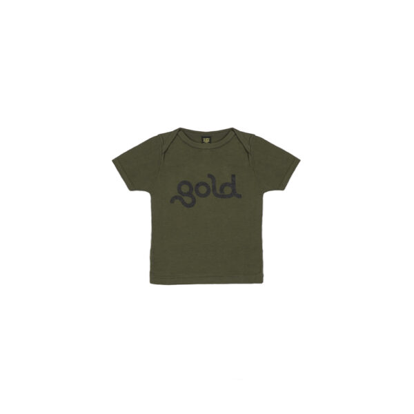 T-shirt Neonato Verde "Logone"