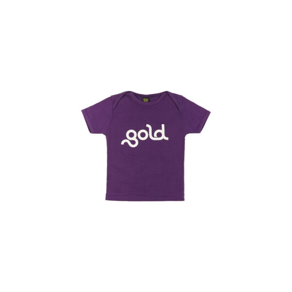T-shirt Neonato Viola "Logone"